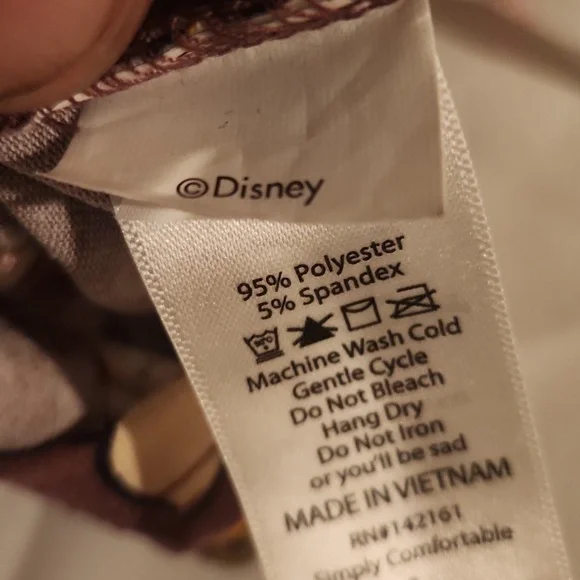 LuLaRoe Alice And Wonderland Multicolor Graphic Dress - Picture 5 of 6